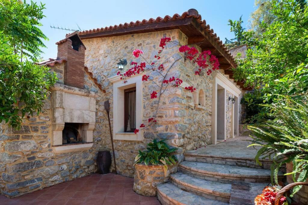 Marigoula House Villa Pombia Bagian luar foto